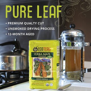 Foto 3 | Foto 3 | Té De Hojas Sueltas De Yerba Mate Ecoteas Orgánico 454 G (paquete De 3) - Venta Internacional.
