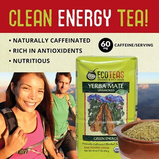 Foto 5 | Foto 5 | Té De Hojas Sueltas De Yerba Mate Ecoteas Orgánico 454 G (paquete De 3) - Venta Internacional.