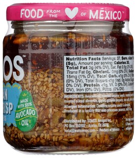 Foto 7 | Foto 7 | Salsa Somos Chili Crisp Original 192 Ml - Venta Internacional.
