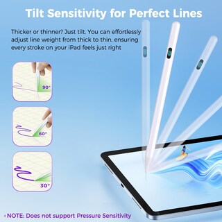 Foto 4 | Foto 4 | Lápiz Capacitivo Tujufree Para Ipad Pencil Compatible Con Ipad 6-11ª Generación - Venta Internacional.