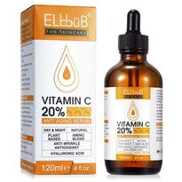 Sérum Elbbub Premium Con 20% De Vitamina C Y Ácido Hialurónico 120 Ml - Venta Internacional.