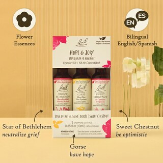 Foto 2 | Foto 2 | Kit Hope & Joy De Remedios Florales Bach Comfort Optimism 3 X 10 Ml - Venta Internacional.