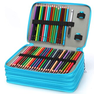 Foto 4 | Foto 4 | Estuche Para Lápices Vomgomfom 252 Ranuras Piel Sintética Para Lápices De Colores - Venta Internacional.