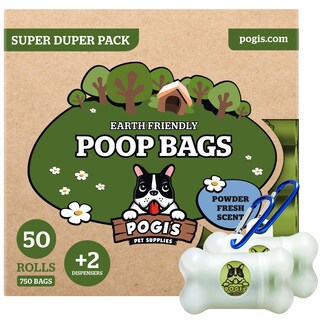 Foto 1 | Foto 1 | Bolsas Para Excrementos Pogi's Pet Supplies 50 Rollos (750 Bolsas) Y 2 Dispensadores - Venta Internacional.