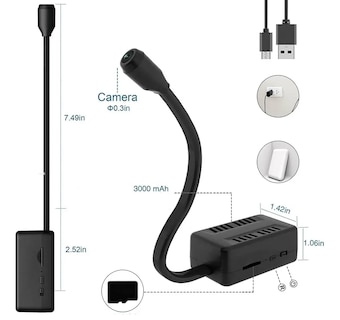 Foto 5 | Foto 5 | ''mini Cámara Espía Wifi Cámara Oculta Altura Completa 1080p ''