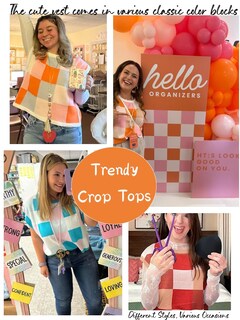 Foto 5 | Foto 5 | Top Corto Wiffgo 2025 Para Primavera  Verano Y Otoño  Manga Corta  Azul  Para Mujer - Venta Internacional.