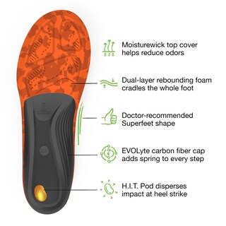 Foto 4 | Foto 4 | Plantillas Superfeet Hike Support Trim-to-fit De Fibra De Carbono - Venta Internacional.