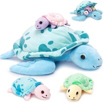 Animal De Peluche Muiteiur Sea Turtle Con 3 Bebés Para Niños - Venta Internacional.