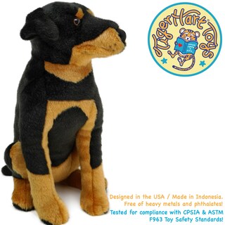 Foto 5 | Foto 5 | Peluche De Peluche Tigerhart Ronin The Rottweiler 35 Cm - Venta Internacional.