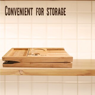 Foto 6 | Foto 6 | Bandeja De Bañera Xce Plegable Ampliable A 105 Cm De Bambú - Venta Internacional.