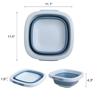 Foto 6 | Foto 6 | Lavabo Ewbob Multiusos Plegable Para Niños Color Azul - Venta Internacional.