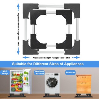 Foto 4 | Foto 4 | Minisoporte Para Nevera Kupao Base Ajustable Universal Negro - Venta Internacional.