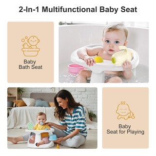 Foto 5 | Foto 5 | Asiento De Baño Para Bebés Dzmdip Para Bebés De 6 Meses O Más Color Gris - Venta Internacional.