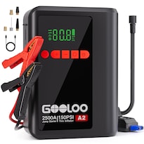 Jump Starter Gooloo A2 2500a Con Compresor De Aire 150 Psi - Venta Internacional.