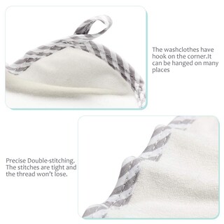 Foto 4 | Foto 4 | Toallitas Hiphop Panda Baby Rayon Bamboo 2 Capas 10 X 10 Cm Gris - Venta Internacional.