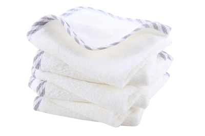 Foto 6 | Foto 6 | Toallitas Hiphop Panda Baby Rayon Bamboo 2 Capas 10 X 10 Cm Gris - Venta Internacional.