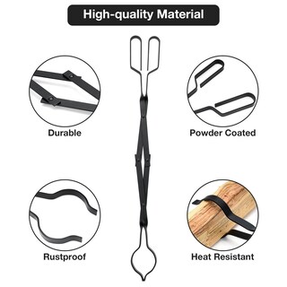 Foto 4 | Foto 4 | Pinzas Para Chimenea Stanbroil Para Exteriores 66 Cm De Largo Acero - Venta Internacional.