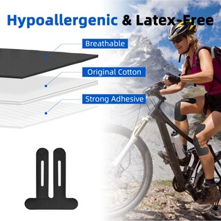 Foto 4 | Foto 4 | Cinta Kinesiológica Ieaden Precortada Para Rodillas 10 Unidades Color Negro - Venta Internacional.