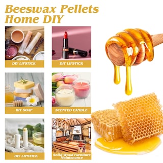 Foto 3 | Foto 3 | Pellets De Cera De Abejas Dencert Grado Cosmético 2 27 Kg Para Proyectos De Bricolaje - Venta Internacional.