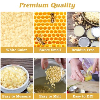 Foto 4 | Foto 4 | Pellets De Cera De Abejas Dencert Grado Cosmético 2 27 Kg Para Proyectos De Bricolaje - Venta Internacional.