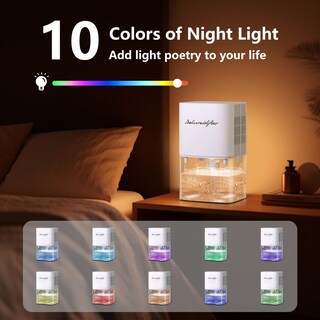 Foto 5 | Foto 5 | Deshumidificador Beokay De 1800 Ml Para 21 M² Con 10 Luces De Colores Y 5 Temporizadores - Venta Internacional.