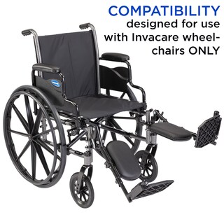 Foto 3 | Foto 3 | Soporte Elevador Para Silla De Ruedas Invacare T94hcp 1 Par Color Negro - Venta Internacional.