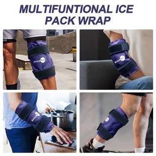 Foto 5 | Foto 5 | Paquete De Hielo En Gel Para Aliviar El Dolor De Rodilla Airicepac 2 Blue - Venta Internacional.