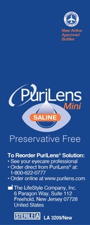Foto 6 | Foto 6 | Solución Salina Para Lentes De Contacto Purilens Mini 60 Ml (2 Fl. Oz.) - Venta Internacional.
