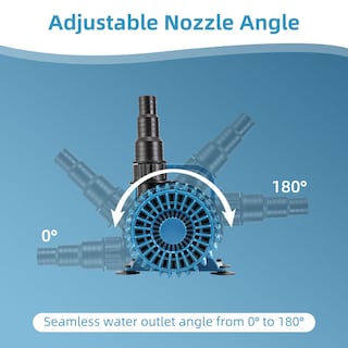 Foto 4 | Foto 4 | Bomba De Estanque Tongchant 1600gph 100w Para Estanques Al Aire Libre Cascadas - Venta Internacional.