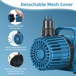 Foto 5 | Foto 5 | Bomba De Estanque Tongchant 1600gph 100w Para Estanques Al Aire Libre Cascadas - Venta Internacional.