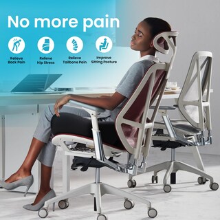 Foto 6 | Foto 6 | Cojín De Asiento Benazcap De Espuma Viscoelástica Para Silla De Oficina - Venta Internacional.
