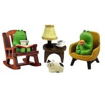 Set De Estatuas De Ranas En Miniatura Refintural Para Decoración - Venta Internacional.
