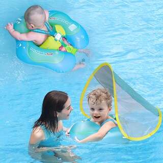Foto 1 | Foto 1 | Baby Float Free Nade Con Toldo Solar De 3 A 36 Meses Color Azul - Venta Internacional.