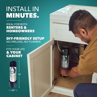 Foto 5 | Foto 5 | Filtro De Agua Para Debajo Del Fregadero Cuzn Uc-200 Para Grifo De Fregadero De 5 Años - Venta Internacional.