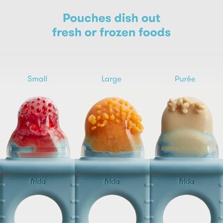 Foto 3 | Foto 3 | Comedero Para Bebés Frida Baby Fresh Frozen Silicona 3 Unidades - Venta Internacional.