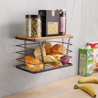 Foto 4 | Foto 4 | Organizador De Despensa Extra Grande Aloceo Con Soporte Para Bolsas De Basura - Venta Internacional.