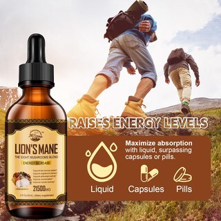 Foto 6 | Foto 6 | Suplemento Nature's Live Lions Mane 8 Hongos 60 Ml (paquete De 2) - Venta Internacional.