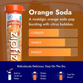 Foto 4 | Foto 4 | Bebida Energética En Polvo Zipfizz Orange Soda  Paquete De 20 Unidades  Sin Azúcar - Venta Internacional.