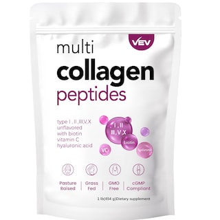 Foto 1 | Foto 1 | Péptidos De Colágeno En Polvo Vev Multi 454 G Tipo I Ii Iii V X - Venta Internacional.