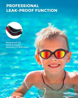 Foto 5 | Foto 5 | Gafas De Natación Omid P2mini Polarizadas Para Niños De 6 A 14 Años - Venta Internacional.