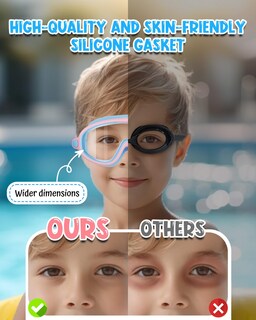 Foto 5 | Foto 5 | Gafas De Natación Rantizon Para Niños Con Visión Amplia De 3 A 15 Años Paquete De 2 - Venta Internacional.