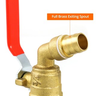 Foto 4 | Foto 4 | Grifo De Tambor Qwork Barril De Latón Con Junta De Epdm Para Tambor De 208 Litros - Venta Internacional.