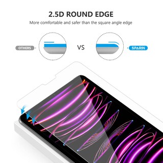 Foto 7 | Foto 7 | Protector De Pantalla Sparin Para Ipad Pro 12 9'' 2022/2021/2020/2018 - Venta Internacional.