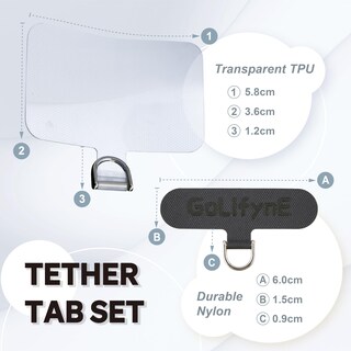 Foto 3 | Foto 3 | Cordón De Teléfono Golifyne Universal Antirrobo Para Iphone 15 Pro Max - Venta Internacional.