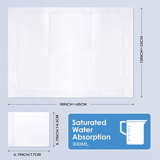 Foto 6 | Foto 6 | Cambiadores Desechables Paquete De 100 Unidades Impermeables 13 X 18 Cm - Venta Internacional.