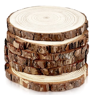 Foto 1 | Foto 1 | Wood Slices Fswcck Nature Redondo Inacabado 18-20 Cm Paquete De 6 - Venta Internacional.