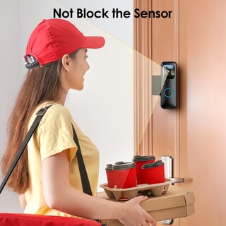 Foto 7 | Foto 7 | Soporte Para Timbre Locka Blink Totalmente Metálico Antirrobo Sin Taladrar - Venta Internacional.