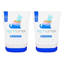 Arena Para Gatos Prettylitter Health Monitoring  Perfumada  2 7 Kg X 2 - Venta Internacional.