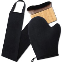 Juego De Guantes Autobronceadores G Gaiyah 3 En 1 Con Brocha Bronceadora - Venta Internacional.