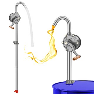 Foto 1 | Foto 1 | Bomba De Tambor Rotativa Totalmente De Aluminio Con Transferencia Manual Manual De 55 Galones - Venta Internacional.